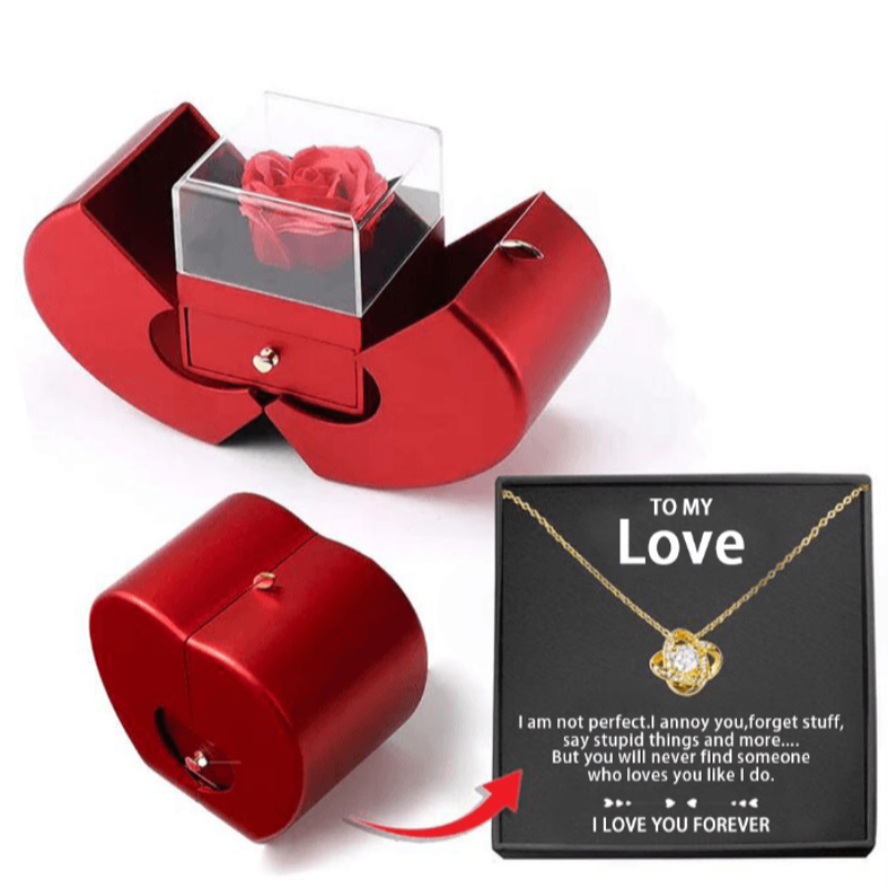 ETERNAL SENTIMENTS Eternal Rose Gift Box | RAMODO JEWELRY